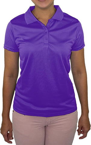 Kobalt1 Women's Purple Dry Fit Short Sleeve Polo Shirt 1621L <br>  Size S - 2XL