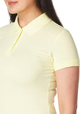 Lee Juniors Yellow Short Sleeve Stretch Pique Polo A9438JL <br> Sizes S - XXL