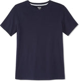 French Toast Unisex Navy Short Sleeve V-Neck Tee LA9498 <br> Sizes 2T - 4T & XS - XL