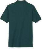 French Toast Boys Hunter Green Short Sleeve Pique Polo Shirt SA9084 <br> Sizes 5 & 6