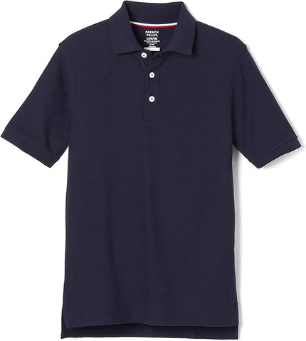 French Toast Boys Navy Short Sleeve Pique Polo Shirt SA9084 <br> Size 10