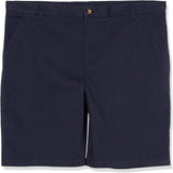 French Toast Kids Flat Front Adjustable Waist Short </br>Sizes 4 - 20 </br> Hunter Green, Khaki,</br> Navy, Black, Gray, </br>Brown