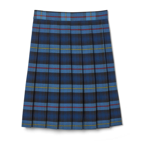 Girls Blue / Red Plaid Pleated Skirt SV9002-F1 French Toast Uniforms <br> Sizes 7 to 20