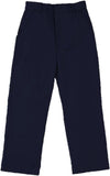Universal School Uniforms Husky Black, Brown, Gray, Khaki & Navy <br>Flat Front Pant <br> Sizes 8H - 20H </br>