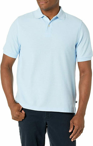 Lee Men's Light Blue Short Sleeve Polo Shirt A9491YL <br> Sizes S - 2XL