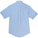 French Toast Kids Short Sleeve Oxford Shirt Blue