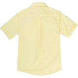 French Toast Kids Short Sleeve Oxford Shirt Yellow Back