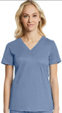 Maevn Women's Scrub Top 1768 Eon Sport Multi Pocket V-Neck Sizes XS to 3XL