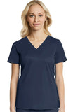 Maevn Women's Scrub Top 1768 Eon Sport Multi Pocket V-Neck Sizes XS to 3XL