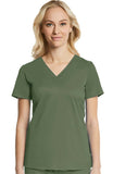 Maevn Women's Scrub Top 1768 Eon Sport Multi Pocket V-Neck Sizes XS to 3XL