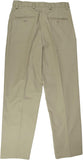 Windstan Men's Pleated Pants Khaki 2648M-KHI <br> Sizes 30 to 42 Waist