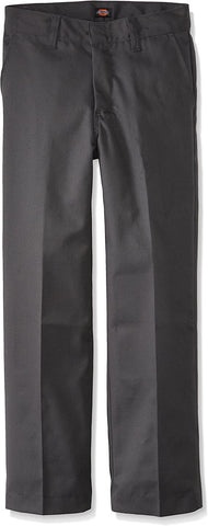 Dickies Boys Charcoal Pant Flat Front School Uniform <br> Sizes 4 to 20