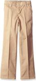 Dickies Boys Khaki Pants Flat Front School Uniform <br> Sizes 4 to 20 <br> Toddler Sizes 2T to 4T
