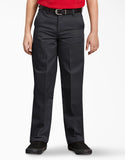 Dickies Boys Black Pants Flat Front School Uniform <br> Sizes 4 to 20