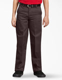 Dickies Boys Brown Pants Flat Front School Uniform <br> Sizes 4 to 20