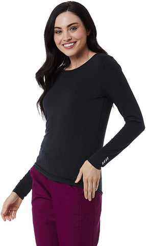 Maevn 6709 Coolmax Long Sleeve Under Scrub Tee