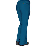 Maevn Core Womens Classic Flare Pant Style 9026 - Petite 28" Fit Caribbean Blue