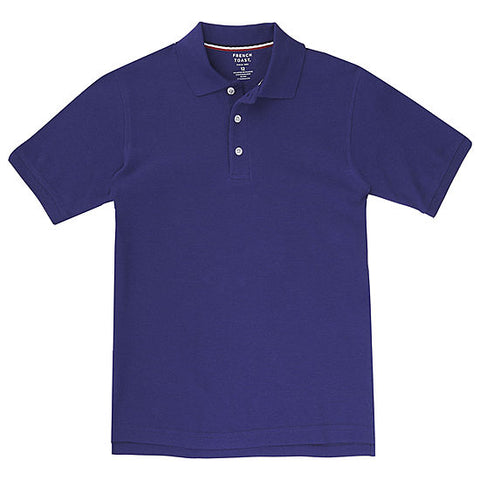 French Toast Toddler Purple Pique Polo </br> Sizes 2T - 4T