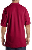 Dickies Men's English Red Short-Sleeve Pique Polo Shirt KS5552-ER <br> Size M - XL