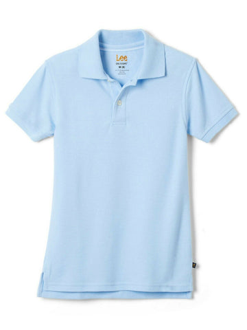 Lee Uniform Classic Fit Polo Light Blue