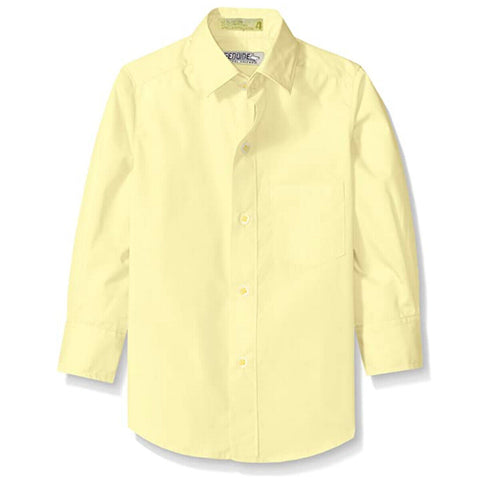 Boys' & Girls Woven Shirt Long Sleeve M95938 Genuine School Uniforms Sizes 10 - 20 <br> Sizes 10-20