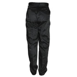 Classic Mens Flat Front Dress Pants Black