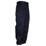 Classic Mens Flat Front Dress Pants Navy