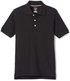 French Toast Mens Short Sleeve Pique Polo Shirt SA9084Y <br> Size S to 3XL <br> White, Light Blue, Black, <br> Navy, Heather Gray, Gold, <br> Royal Blue, Yellow