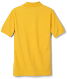 French Toast Mens Short Sleeve Pique Polo Shirt SA9084Y <br> Size S to 3XL <br> White, Light Blue, Black, <br> Navy, Heather Gray, Gold, <br> Royal Blue, Yellow