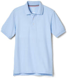 French Toast Mens Short Sleeve Pique Polo Shirt SA9084Y <br> Size S to 3XL <br> White, Light Blue, Black, <br> Navy, Heather Gray, Gold, <br> Royal Blue, Yellow