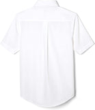 French Toast Adult White Short Sleeve Husky Dress Shirt SE9005H <br> Sizes L to 2XL