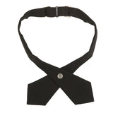 French Toast Crisscross Necktie Black