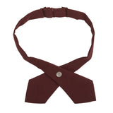 French Toast Crisscross Necktie Burgundy