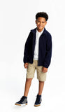 French Toast Unisex Navy Full Zip Micro Fleece Jacket SP9147 <br> Sizes XS & S
