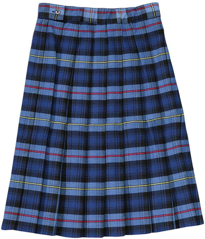 Juniors Blue / Red Plaid Pleated Skirt SV9098JL-F1 French Toast Uniforms <br> Sizes 3 to 13