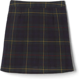 French Toast Girls Green Plaid Two-Tab Scooter Skort SX9110-C1 <br> Sizes 4-7