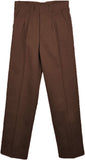 Universal School Uniforms Brown & Hunter Green <br>Pull-On Toddler Pant <br> Sizes 2T - 4T</br>