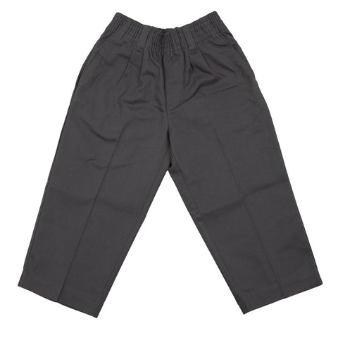 Universal School Uniforms Pull-On Toddler Pant Gray