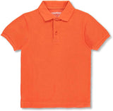 Universal Toddlers Unisex Short Sleeve Pique Polo <br> Size 2T - 4T <br>  Burgundy, Kelly Green, Pink, Light Blue, <br> Hunter Green, Red, Navy, Gray <br> Purple, Yellow, Gold, Jade <br> Orange, Royal Blue, Black