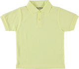 Universal Toddlers Unisex Short Sleeve Pique Polo <br> Size 2T - 4T <br>  Burgundy, Kelly Green, Pink, Light Blue, <br> Hunter Green, Red, Navy, Gray <br> Purple, Yellow, Gold, Jade <br> Orange, Royal Blue, Black