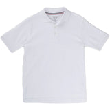 French Toast Toddlers Short Sleeve Pique Polo Sizes 2T - 4T White