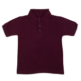 Galaxy Toddlers Unisex Short Sleeve Pique Polo <br> Size 2T - 4T <br> White, Burgundy, Light Blue, <br> Hunter Green, Red, Navy, <br> Purple, Yellow, Gold, <br> Orange, Royal Blue