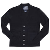 French Toast Anti-Pill V-Neck Cardigan Sweater Navy