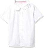 French Toast Womens Peter Pan Collar Blouse ES9320P <br>Sizes 42 - 46</br> White, Light Blue, Pink, <br> Yellow