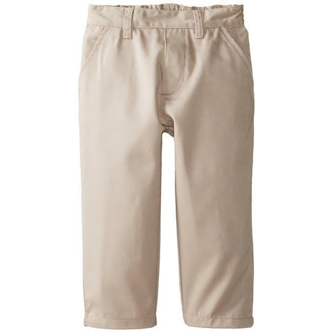U.S. Polo Association Toddler's Flat Front Twill Pants </br>Size 2T - 4T
