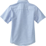 Dickies Boys & Girls Light Blue Short Sleeve Oxford Shirt KS920 <br> Sizes S - XL