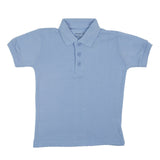 Galaxy Toddlers Unisex Short Sleeve Pique Polo <br> Size 2T - 4T <br> White, Burgundy, Light Blue, <br> Hunter Green, Red, Navy, <br> Purple, Yellow, Gold, <br> Orange, Royal Blue