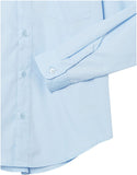 French Toast Mens Light Blue Husky Long Sleeve Dress Shirt SE9004YH <br> Sizes L - 2XL