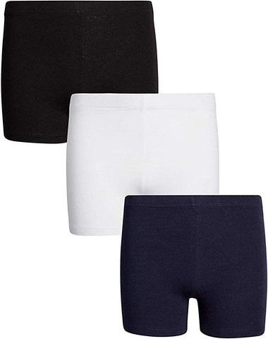 French Toast Girls 3-PK Elastic Waist Kick Short SH9258 <br> Sizes S to XL
