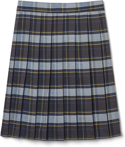 French Toast Juniors Blue / Gold Plaid Pleated Skirt SV9002JL <br> Size 9